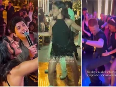 Imagem - VÍDEO: Rayssa Leal canta e dança com Léo Foguete em festa luxuosa de 18 anos
