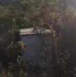 Batida entre ônibus e caminhão na BR-142 por Reprodução/Redes sociais