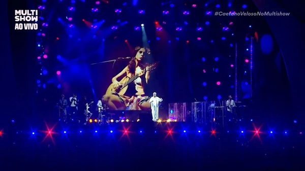 Cantor homenageou a amiga Gal Costa, que morreu em 2022 por Reprodução/Multishow