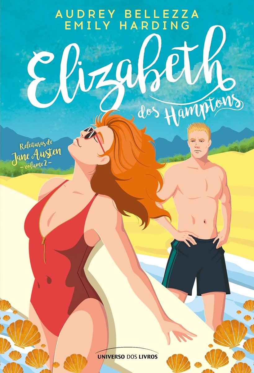Elizabeth dos Hamptons, de Audrey Bellezza e Emily Harding (Universo dos livros). Uma releitura moderna, praiana e divertida de Orgulho e preconceito ― perfeita para quem acredita que no amor, assim como no surfe, o melhor é se deixar levar. É uma verdade universalmente reconhecida ― bem, por Elizabeth Bennet, pelo menos ― que não há nada pior do que o verão nos Hamptons, lugar em que mora desde sempre. Entretanto, depois de colocar os próprios sonhos em espera para ajudar a salvar o negócio da família, que está em dificuldades, ela ainda surfa na mesma praia toda manhã e espera que algo, qualquer coisa, finalmente mude. Ela não se desespera, porém, nem mesmo quando sua irmã começa a flertar com o novo solteiro gato vindo da cidade, Charlie Pierce, que apresenta Lizzy ao seu amigo ainda mais gostoso. Will Darcy é tudo o que Lizzy Bennet não é. Distante, arrogante… e rico.  Lançamento em 15 de fevereiro. por Reprodução