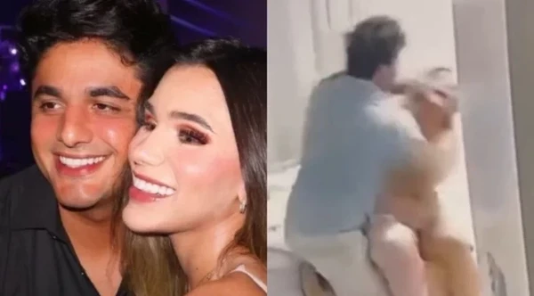 João Lima e Raphaella Brilhante por Reprodução