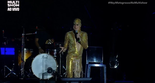 Ney Matogrosso é o segundo a se apresentar no FV 2026 por Reprodução/Multishow