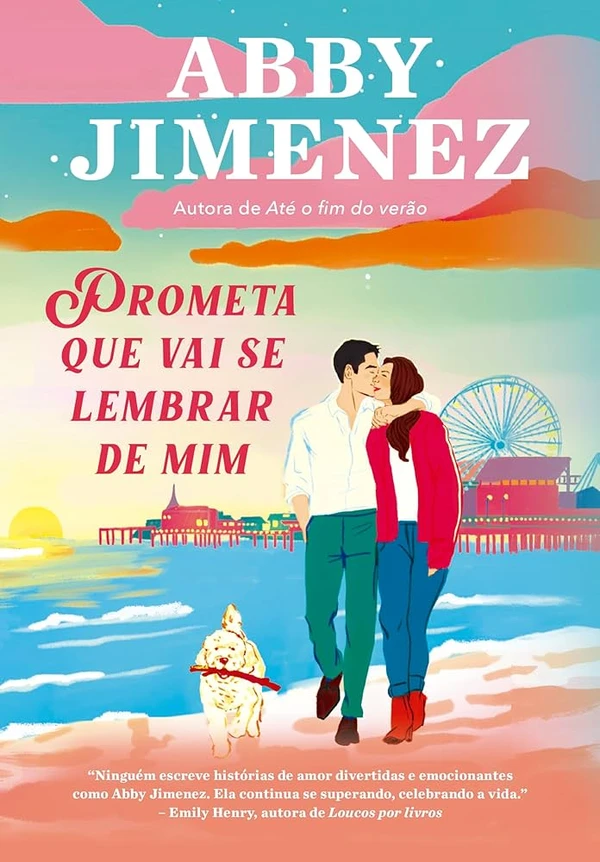 Prometa que vai se lembrar de mim, de Abby Jimenez (Arqueiro). O homem perfeito não existe, mas Xavier chega bem perto: um veterinário alto e lindo com uma gatinha fofa no colo. Mas então ele faz um comentário que deixa Samantha furiosa e se torna apenas mais um homem babaca entre tantos.Se tem uma coisa que ela ama é humilhar caras assim. A menos, é claro, que ele admita que errou... e que se revele muito interessante. Depois de um encontro maravilhoso envolvendo cachorrinhos, roupas encharcadas e minigolfe, a realidade se faz presente: para cuidar de sua mãe doente, Samantha vai precisar morar do outro lado do país. Embora os dois sejam perfeitos um para o outro, Samantha não consegue ver futuro no relacionamento com Xavier. Lançamento em 3 de fevereiro. por Reprodução