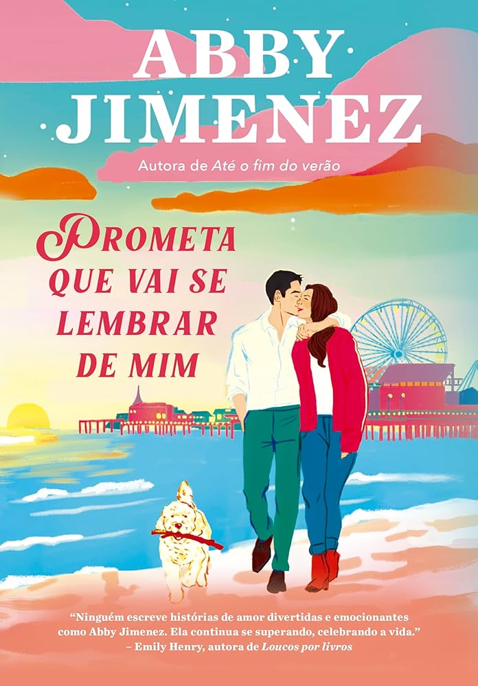 Prometa que vai se lembrar de mim, de Abby Jimenez (Arqueiro). O homem perfeito não existe, mas Xavier chega bem perto: um veterinário alto e lindo com uma gatinha fofa no colo. Mas então ele faz um comentário que deixa Samantha furiosa e se torna apenas mais um homem babaca entre tantos. Se tem uma coisa que ela ama é humilhar caras assim. A menos, é claro, que ele admita que errou... e que se revele muito interessante. por Reprodução