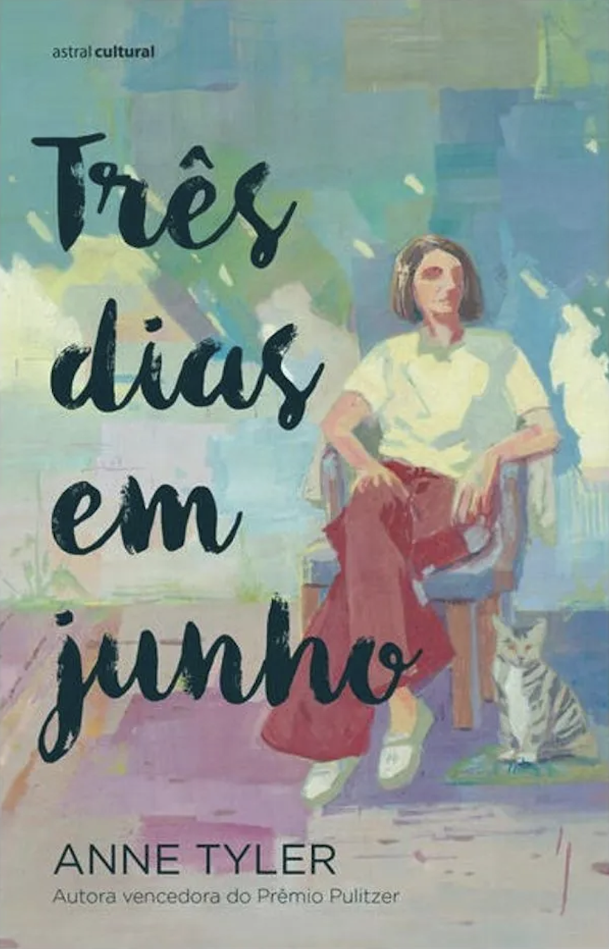 Três dias em junho, de Anne Tyler (Astral). Gail Baines não está em seu melhor momento. Aos 61 anos, ela pode ― ou não ― ter perdido o emprego e sua única filha, Debbie, que vai se casar em poucas horas, não a convidou para os preparativos pré-cerimônia. Além disso, Max, seu ex-marido, aparece sem avisar na porta de sua casa para se hospedar ― e ele não chega de mãos vazias... Mas a verdadeira crise se instaura quando Debbie conta aos pais um segredo que acabou de descobrir sobre seu futuro marido. Lançamento em 9 de fevereiro. por Reprodução
