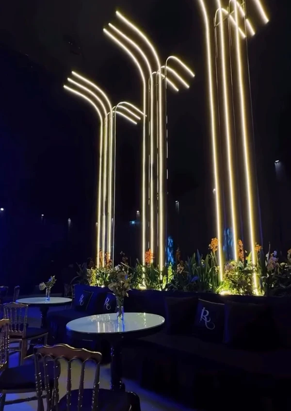 Detalhe da decoração por Reprodução