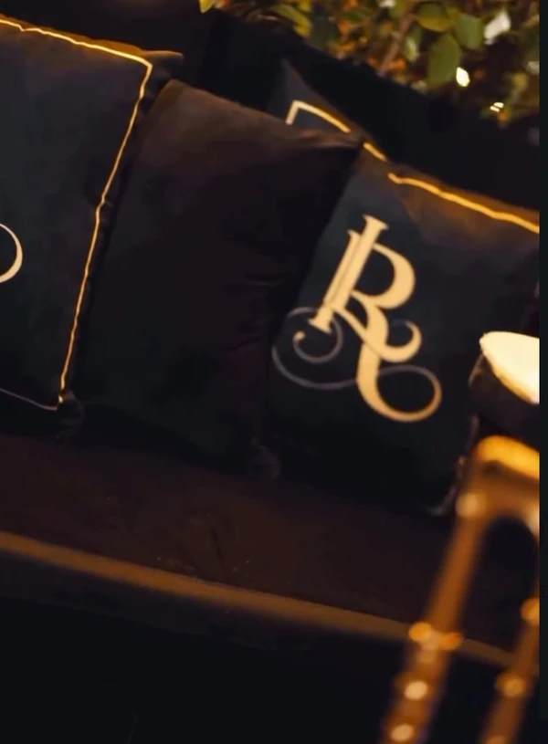 Detalhe da decoração por Reprodução