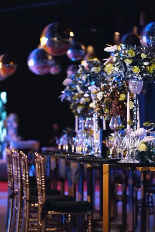 Detalhe da decoração por Reprodução