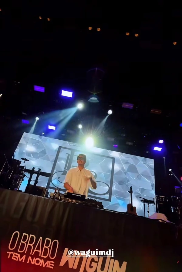 DJ Waguim tocou em festa por Reprodução