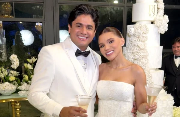 Raphaella Brilhante e João Lima por Reprodução/Instagram/@paulogermano.com.br