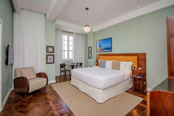 Acomodações do Fera Palace Hotel por Reprodução/Booking.com