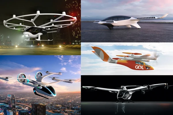 Corrida dos eVTOLs do futuro: conheça os 'carros voadores' por Divulgação