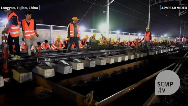 Estação no sul da China virou símbolo de eficiência logística