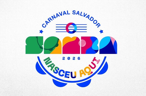 Logomarca do Carnaval de Salvador 2026