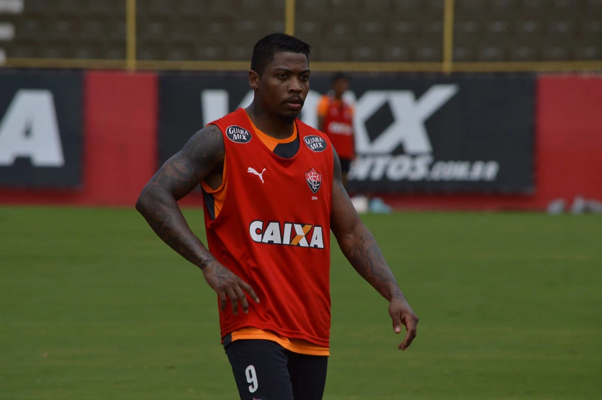 Marinho em 2016, ano em que estourou no Vitória por Francisco Galvão/EC Vitória