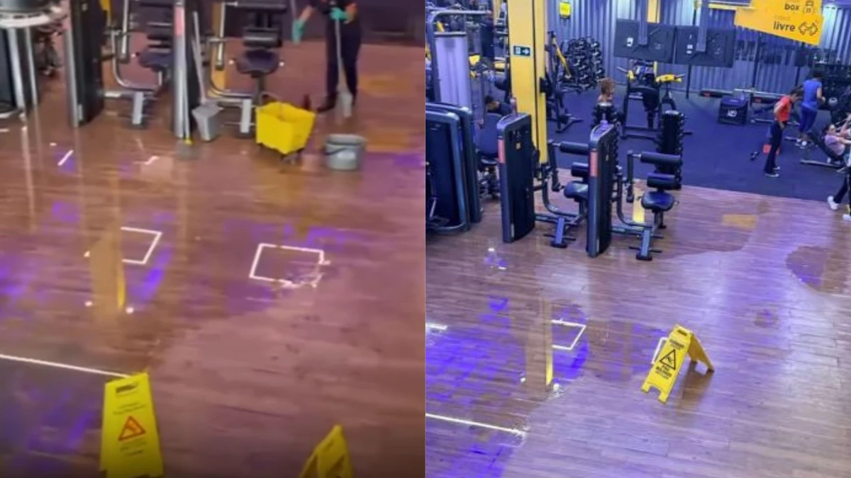 Vazamento em unidade da SmartFit em Salvador