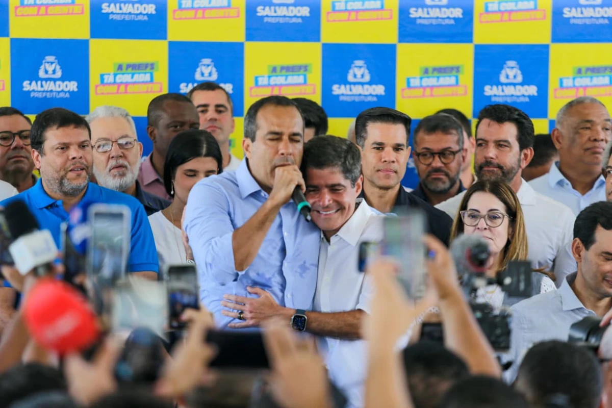Inauguração do viaduto  José Linhares por Arisson Marinho