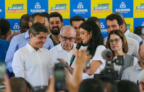 Inauguração do viaduto  José Linhares por Arisson Marinho