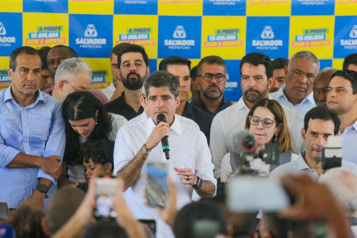 Inauguração do viaduto  José Linhares por Arisson Marinho