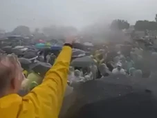 Imagem - Manifestante atingido por raio em ato de Nikolas Ferreira é transferido para UTI