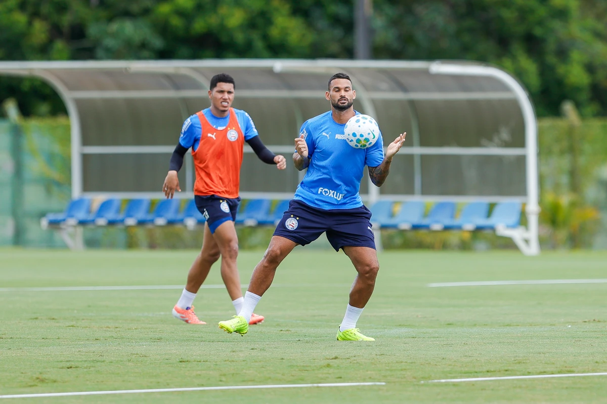 Útlimo treino do Bahia antes da estreia na Série A por Rafael Rodrigues/EC Bahia