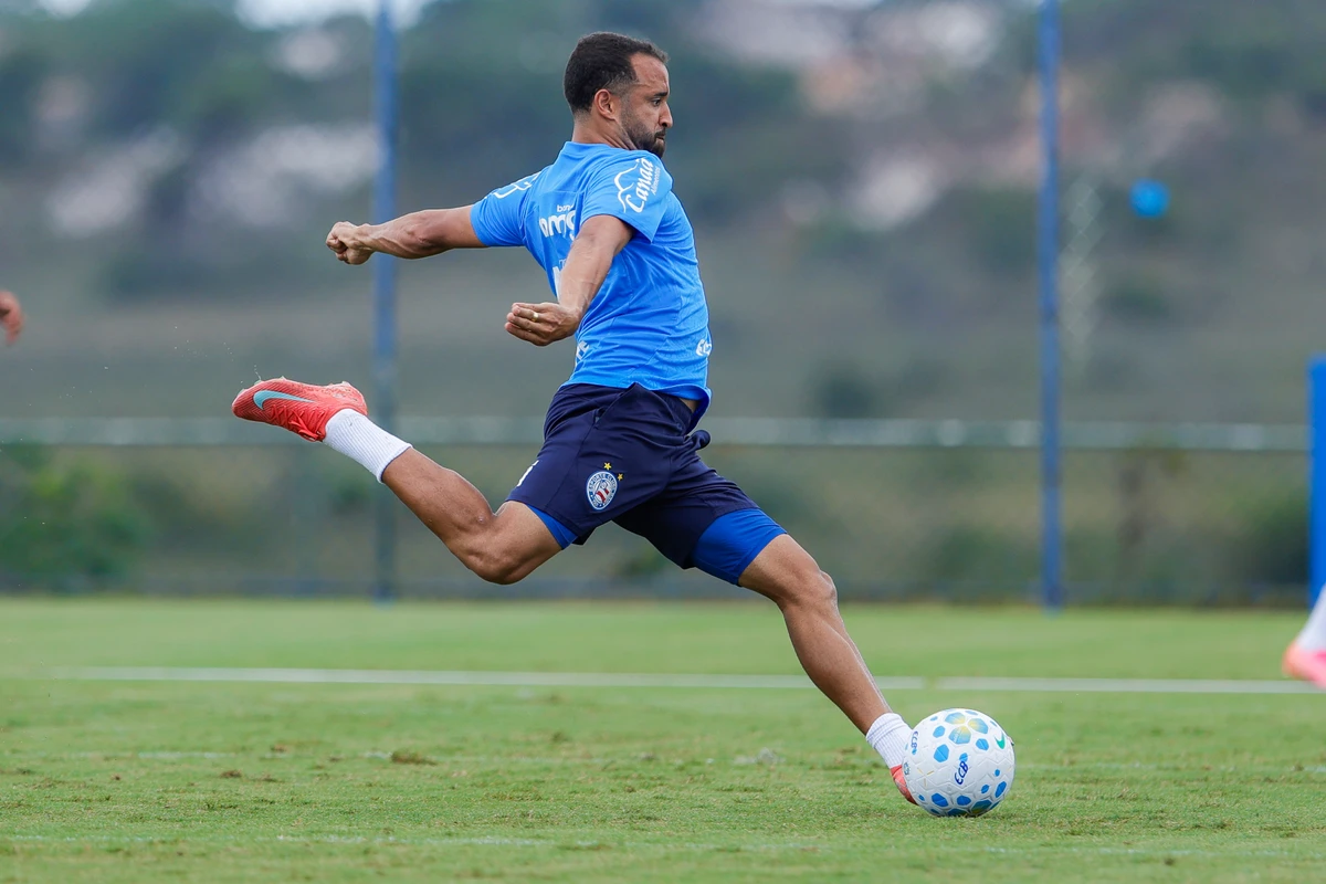 Útlimo treino do Bahia antes da estreia na Série A por Rafael Rodrigues/EC Bahia