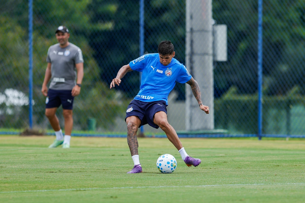 Útlimo treino do Bahia antes da estreia na Série A por Rafael Rodrigues/EC Bahia