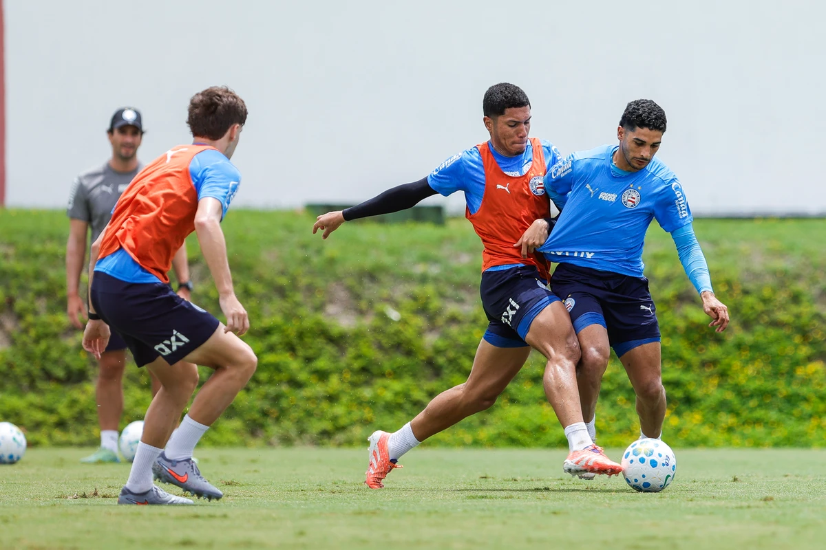 Útlimo treino do Bahia antes da estreia na Série A por Rafael Rodrigues/EC Bahia