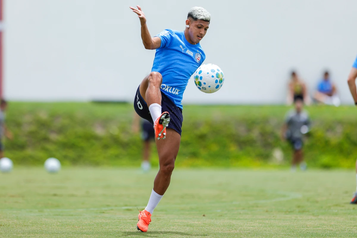 Útlimo treino do Bahia antes da estreia na Série A 