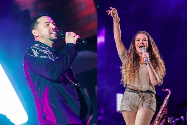 Xand Avião e Solange Almeida