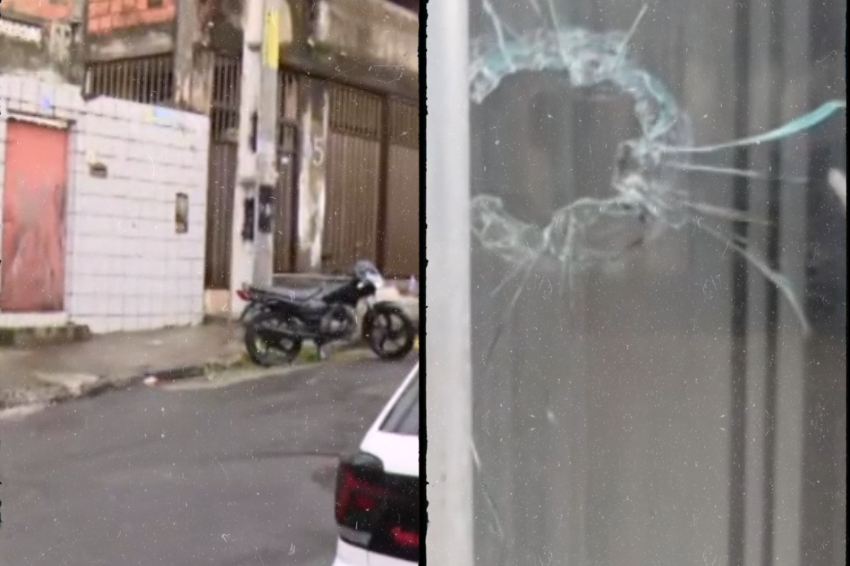 Ataque a tiros em bar deixa um morto e feridos na Boca do Rio por Reprodução / TV Bahia 