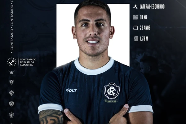 Braian Cufré foi anunciado pelo Remo