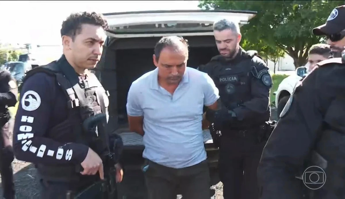 Cléber Rosa de Oliveira foi preso por Reproduçaõ/TV Globo