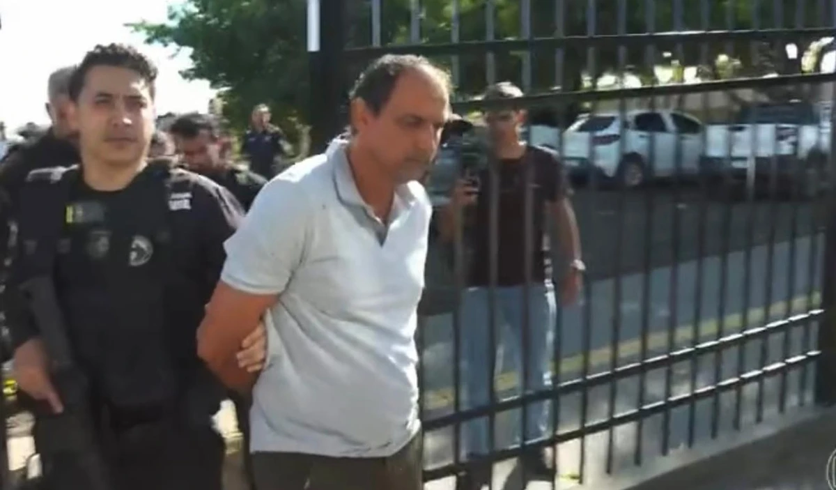 Cléber Rosa de Oliveira foi preso por Reproduçaõ/TV Globo