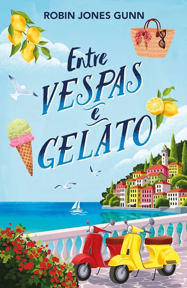 Entre vespas e gelato, de Robin Jones Gunn (Thomas Nelson Brasil). Enquanto Grace experimenta uma nova sensação de liberdade e confiança em quem ela é, Claire confronta memórias dolorosas da adolescência.Um jantar especial traz revelações sobre fé e a proximidade de Deus. E, às margens do Lago Lugano, as duas percebem que não são apenas turistas, mas peregrinas em uma jornada para se tornarem tudo aquilo que Deus as criou para ser. Vai ser lançado no dia 23. por Reprodução