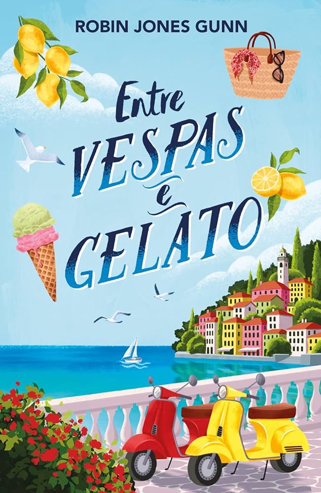 Entre vespas e gelato, de Robin Jones Gunn (Thomas Nelson Brasil). Enquanto Grace experimenta uma nova sensação de liberdade e confiança em quem ela é, Claire confronta memórias dolorosas da adolescência.Um jantar especial traz revelações sobre fé e a proximidade de Deus. E, às margens do Lago Lugano, as duas percebem que não são apenas turistas, mas peregrinas em uma jornada para se tornarem tudo aquilo que Deus as criou para ser. Vai ser lançado no dia 23. por Reprodução