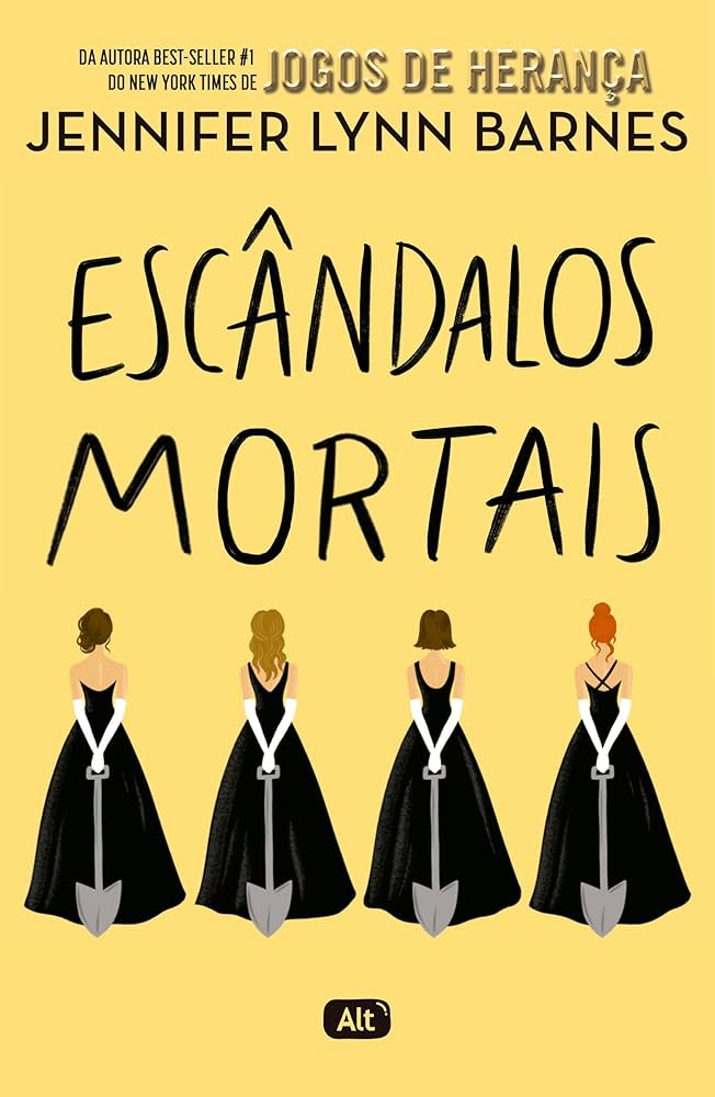 Escândalos mortais, de Jennifer Lynn Barnes (Alt). A conclusão eletrizante da duologia iniciada com Mentiras inofensivas. Em um mundo onde as mentiras têm um preço, alguns segredos devem permanecer enterrados. por Reprodução