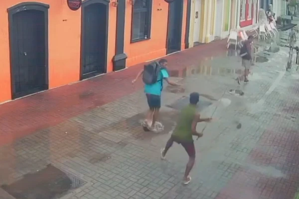 Homem foi preso por matar pessoa em situação de rua com barra de ferro