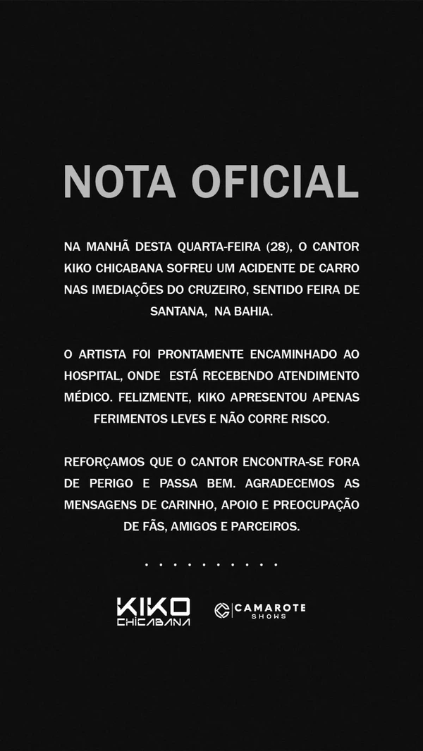 Kiko Chicabana por Reprodução/ Redes sociais