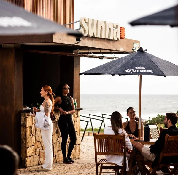 Nova orla de Pituaçu por Reprodução/Instagram/Sunna Fresh Food 