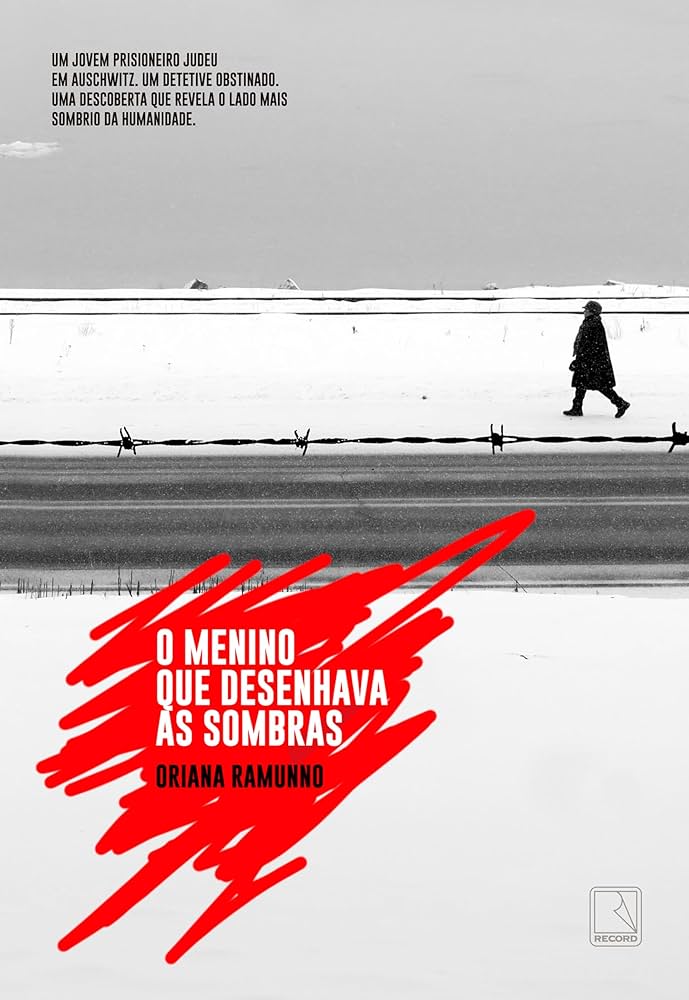 O menino que desenhava as sombras, de Oriana Ramunno (Record). Um jovem prisioneiro judeu em Auschwitz. Um detetive obstinado. Uma descoberta que revela o lado mais obscuro da humanidade. Em O menino que desenhava as sombras , Oriana Ramunno estreia na literatura com uma obra que vai muito além dos campos de concentração nazistas. Será lançado no dia 23. por Reprodução