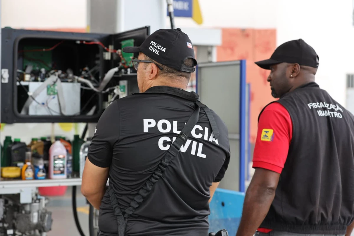 Operação apreendeu celulares em postos de gasolina