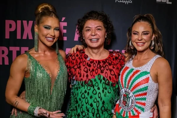 Paolla Oliveira e Virginia por Reprodução