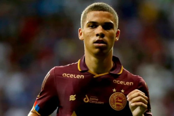 Patrick Verhon pelo Bahia por Felipe Olivera/EC Bahia