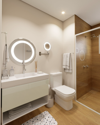 Vasos sanitários inteligentes dividem o espaço com modelos clássicos de chão por Reprodução