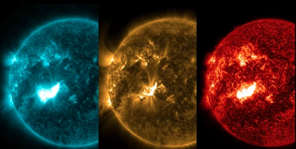 Fenômeno provocou uma tempestade de radiação solar severa (S4) e uma instabilidade geomagnética de nível G4 por Reprodução