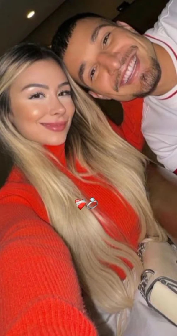 Georgia Azevedo e MC Gui por Reprodução/Instagram