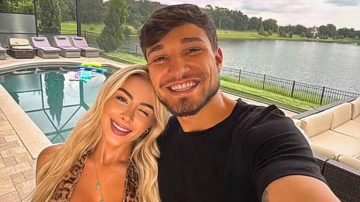 Georgia Azevedo e MC Gui por Reprodução/Instagram