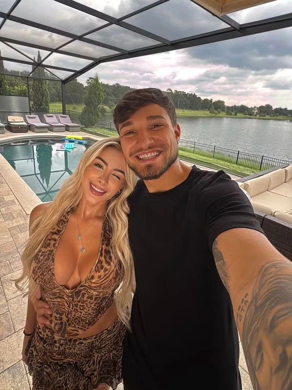 Georgia Azevedo e MC Gui por Reprodução/Instagram