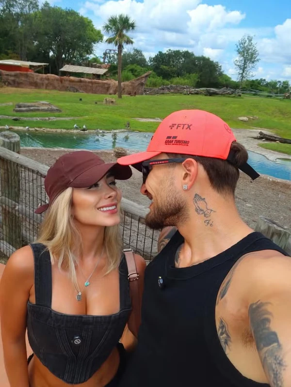 Georgia Azevedo e MC Gui por Reprodução/Instagram